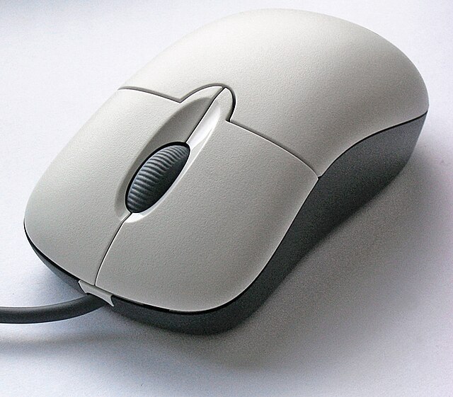 A computer mouse and keyboard representing peripheral devices and reset options.
