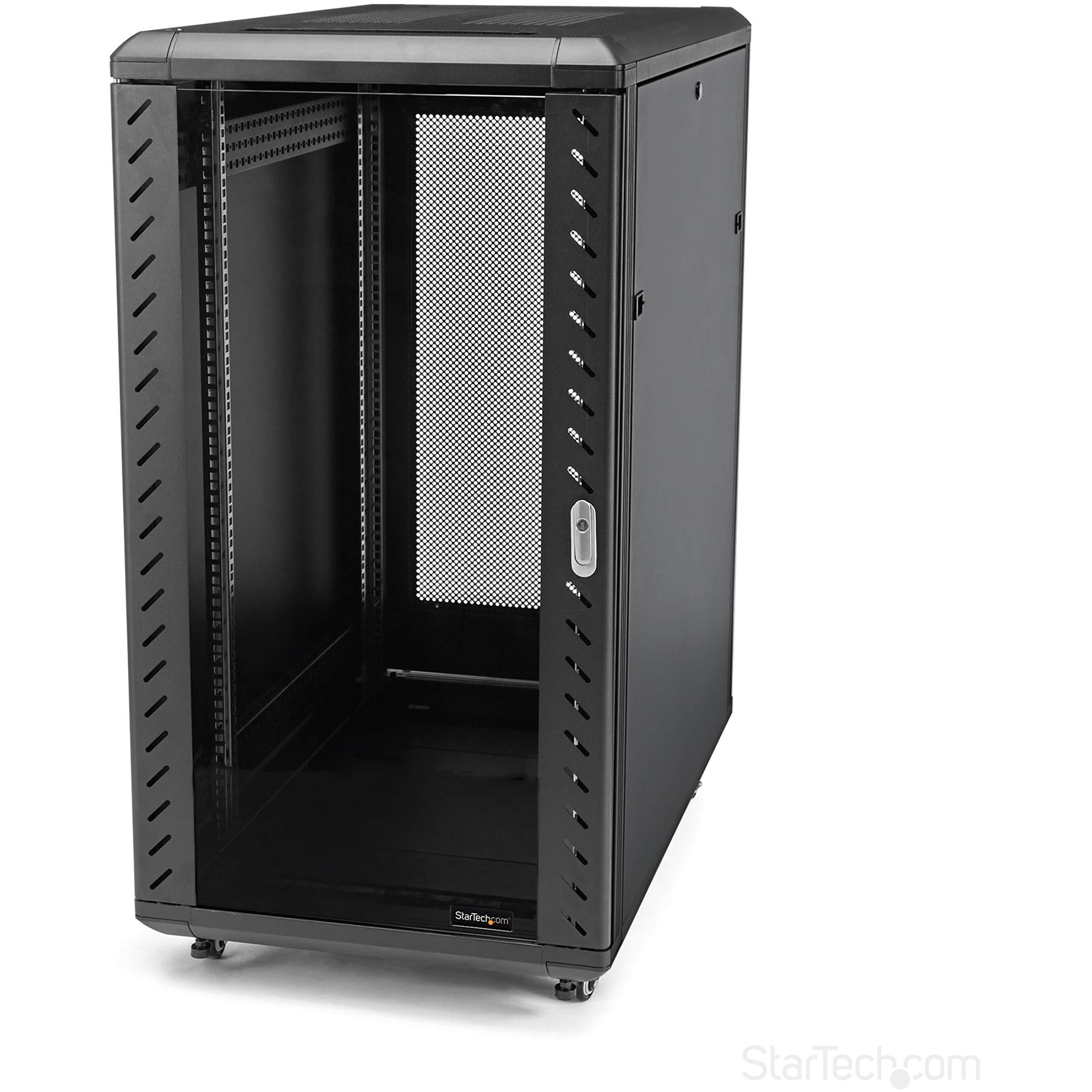 A secure and clean networking equipment rack