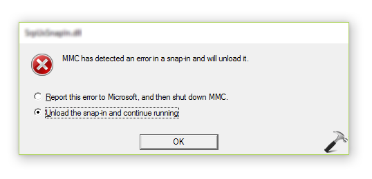 Click on Apply and then OK.
Restart your computer and check if the Event Viewer snap-in works correctly.