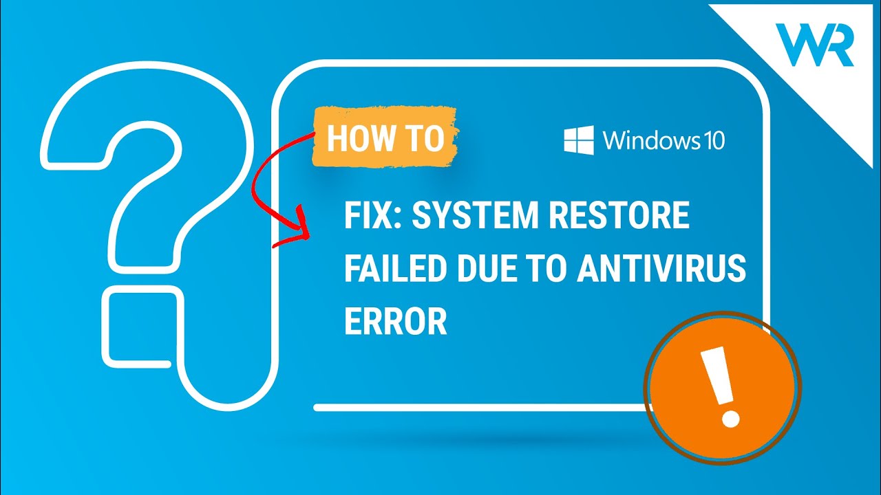 Disabling Antivirus Software: Temporarily turn off antivirus software to rule out any interference with System Restore.
Running the Windows Memory Diagnostic: Test your computer's memory for any errors that might be affecting System Restore.