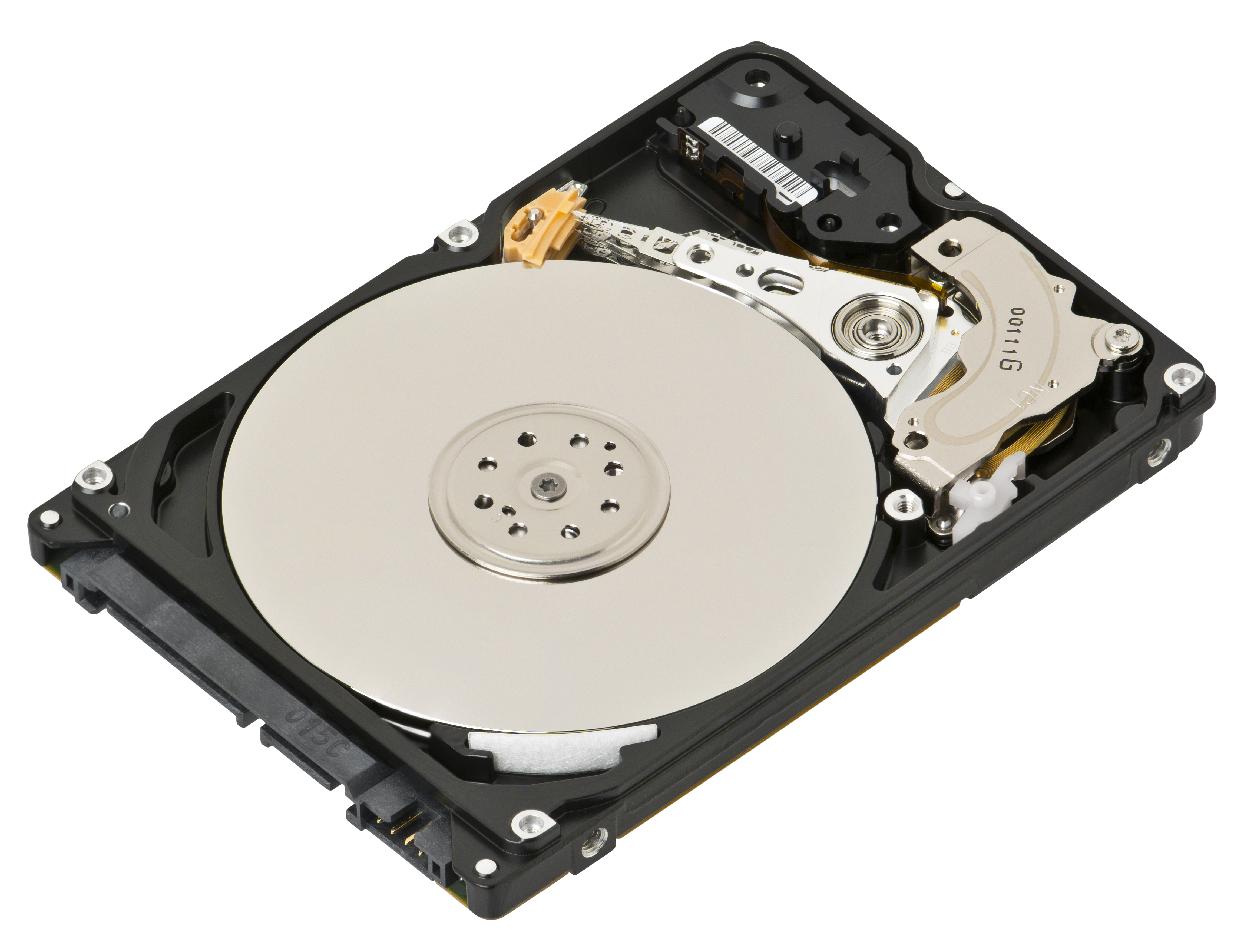 Hard disk drive opening