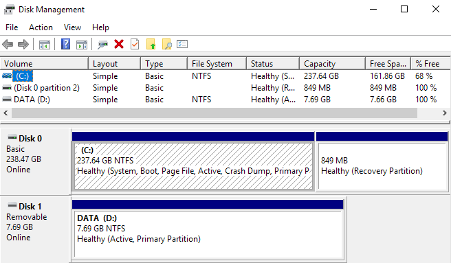 If the disk shows as a Healthy (Primary Partition), right-click on it and select Change Drive Letter and Paths. Choose a new drive letter and click OK.
Restart your computer and check if the Local Disk D is now visible.