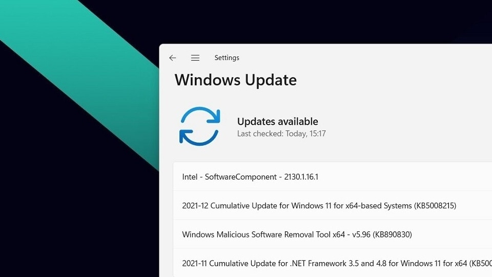 If there are any available updates, click on Download and install to update your Windows 11.
Restart your computer after the update is completed.