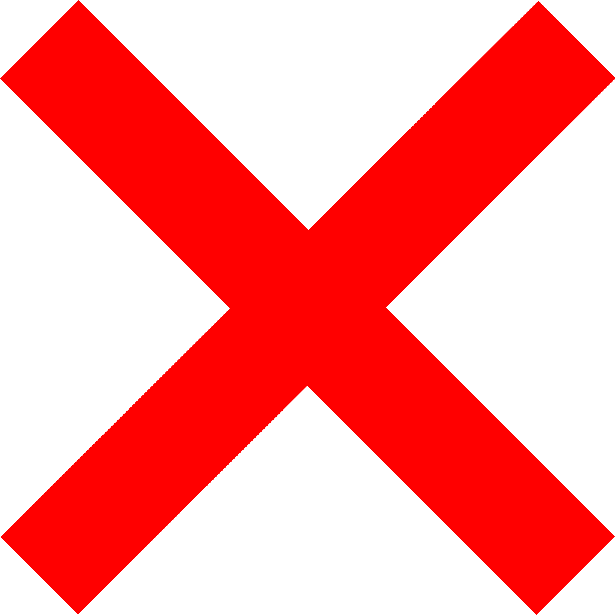 Image showing a file with a red X mark