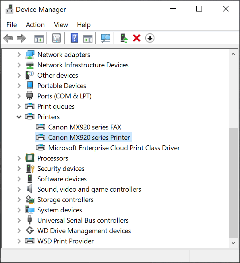 Open Device Manager and locate the keyboard driver. 
 Right-click on the driver and select Update driver.