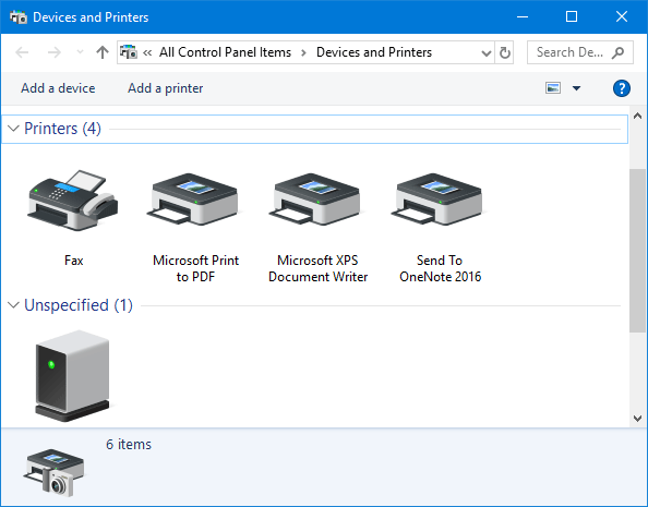 Open the Control Panel on your Windows 10/11 computer.
Click on Devices and Printers.