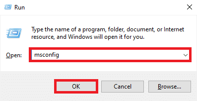 Perform a Clean Boot
Press Windows Key + R to open the Run dialog box.