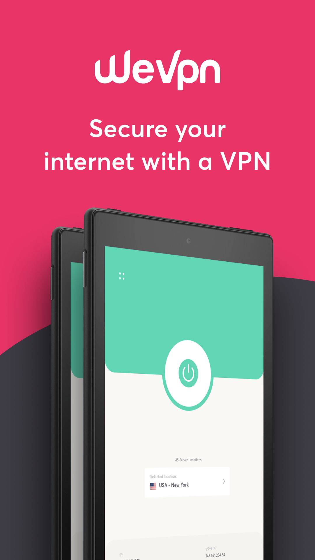 Streaming service with VPN
