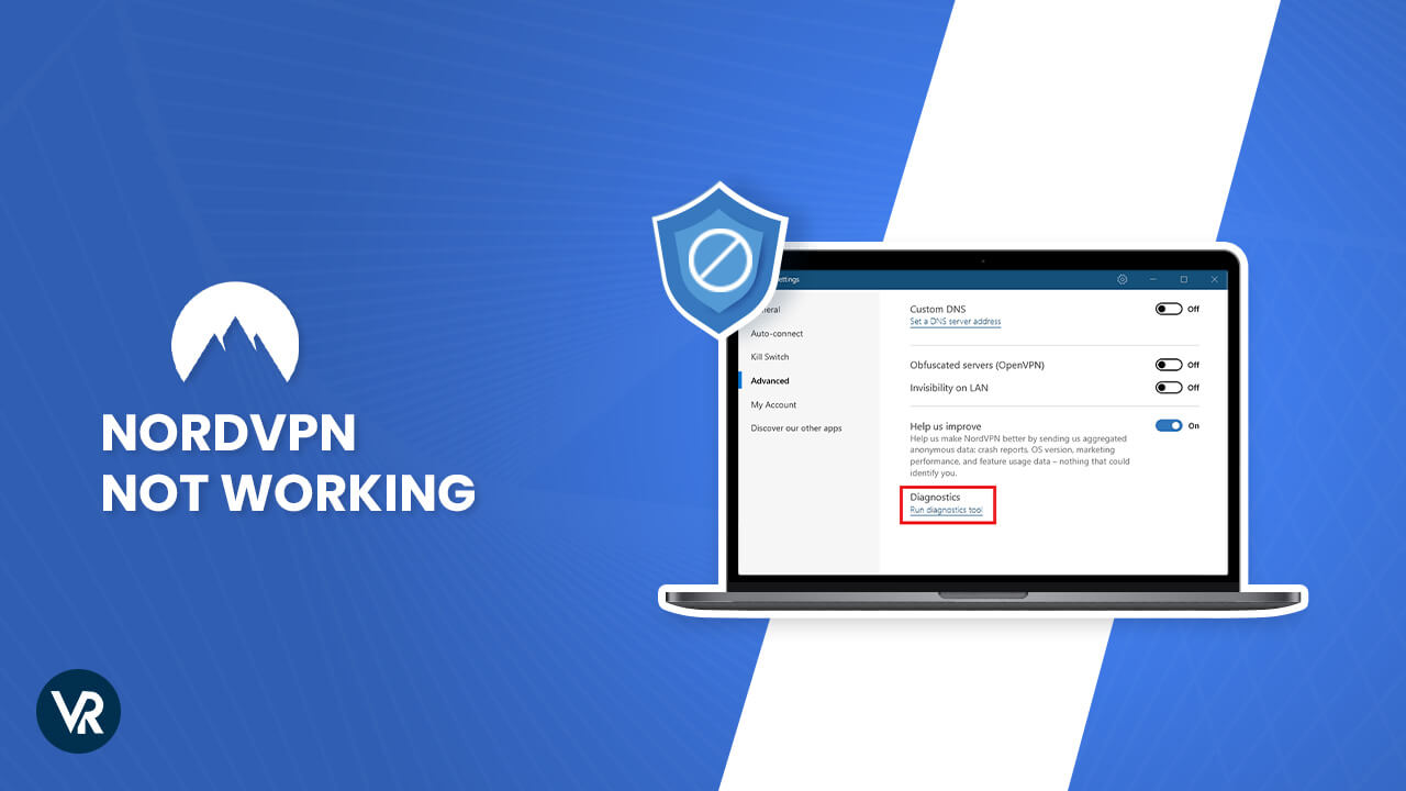 Turn on your device again.
Open NordVPN application and connect to a server.