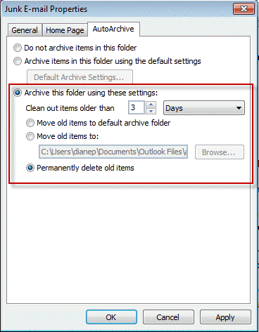 Using the "Delete" or "Junk" button within the Outlook application to remove suspicious emails.
Manually emptying the "Deleted Items" folder to ensure permanent deletion.