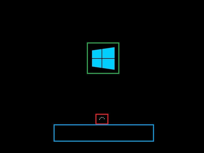 Windows boot screen
