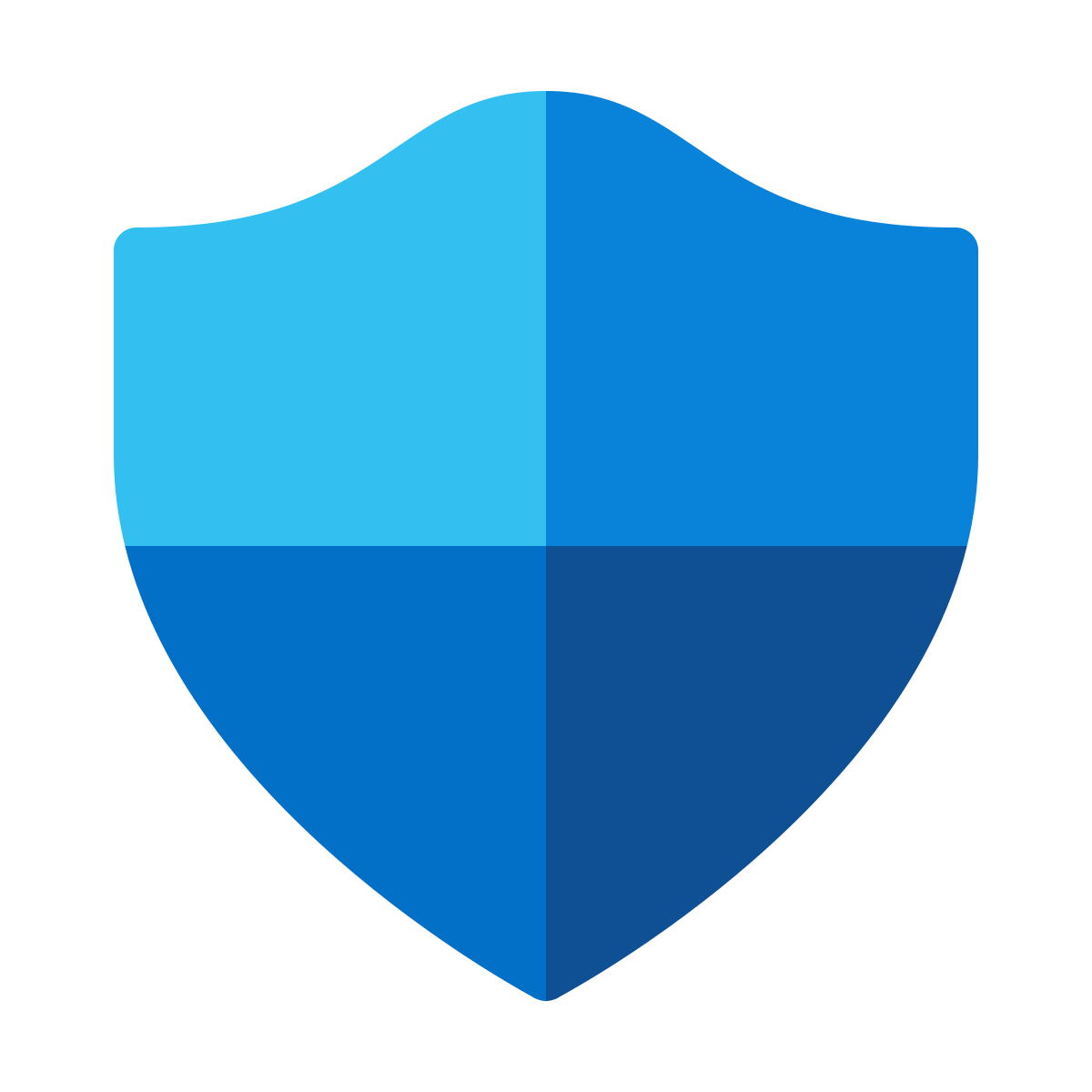 Windows security shield